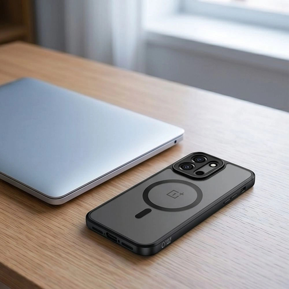 Etui Tech-Protect Magmat MagSafe na OnePlus Nord 6 - czarne matowe – zdjęcie 5