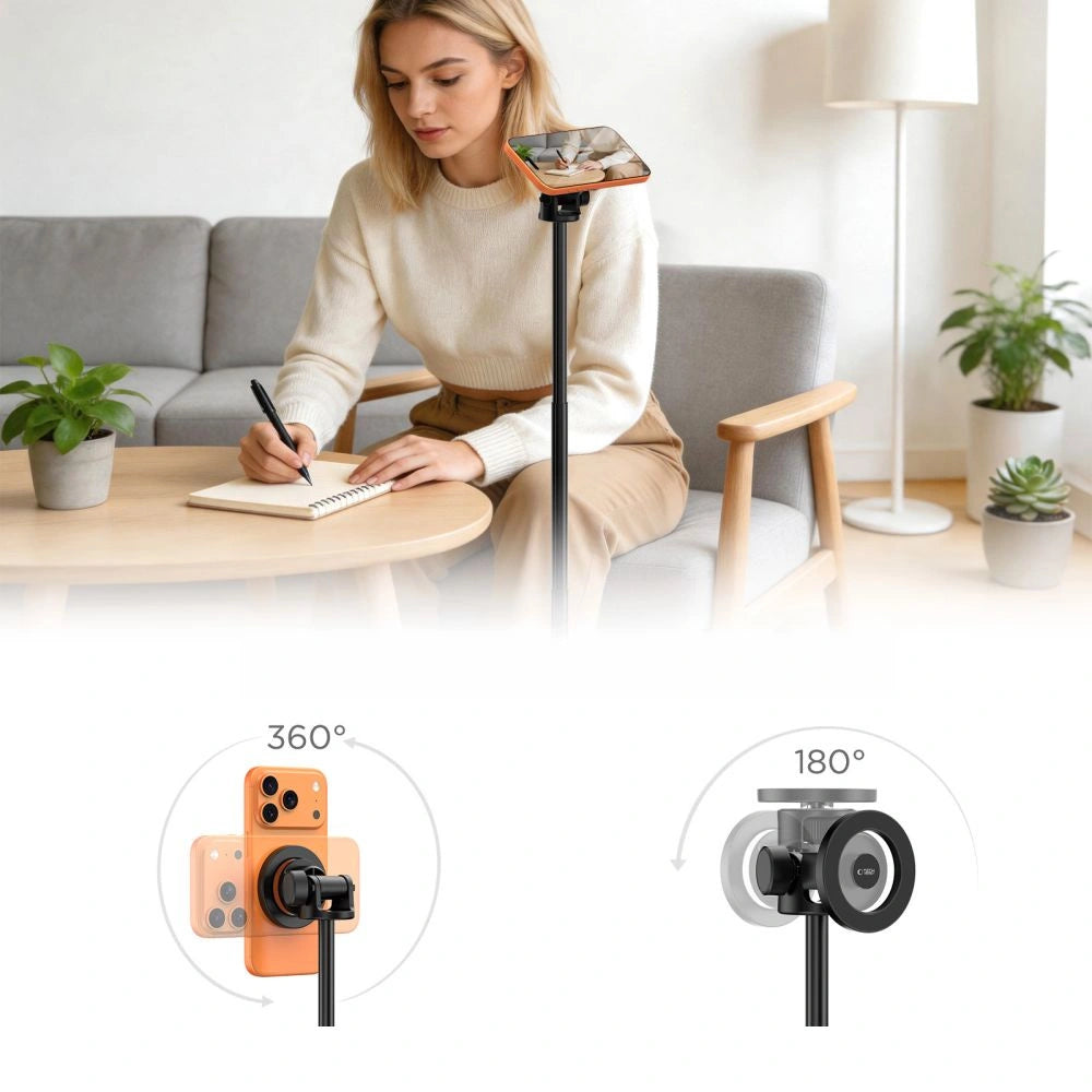 Selfie stick Tech-Protect L03S MagSafe Bluetooth Selfie Stick - czarny – zdjęcie 5