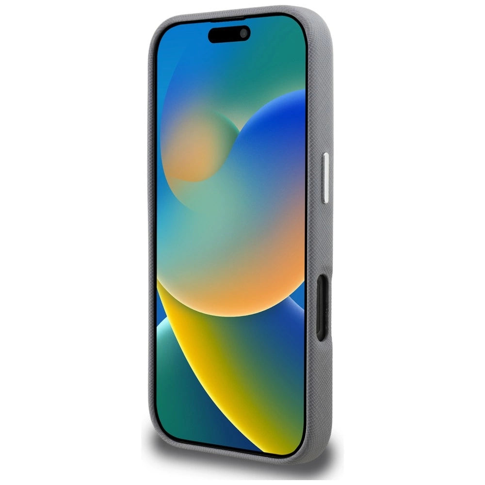 Etui Karl Lagerfeld FW Grained Karl & na iPhone 16 Pro Max - szare – zdjęcie 5