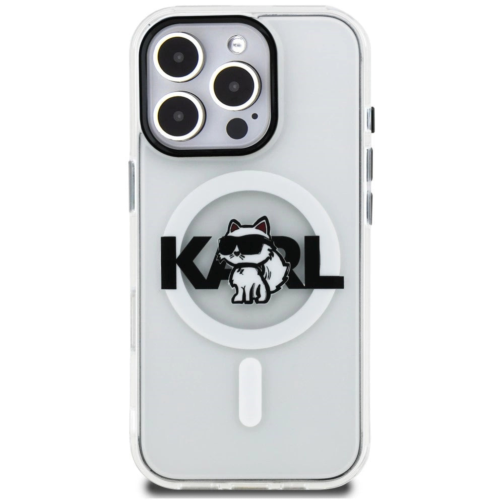 Etui Karl Lagerfeld IML Choupette na iPhone 16 Pro Max - przezroczyste – zdjęcie 3