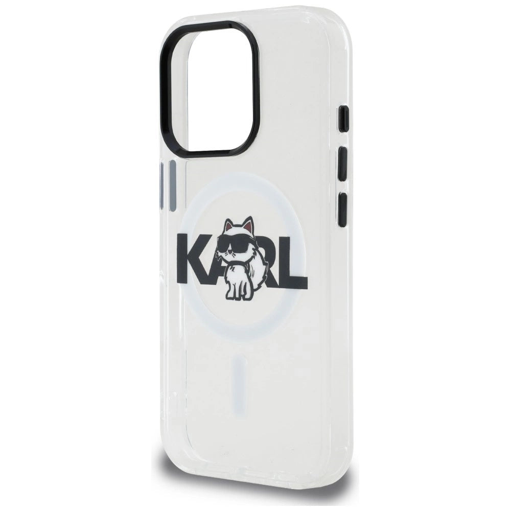 Etui Karl Lagerfeld IML Choupette na iPhone 16 Pro Max - przezroczyste – zdjęcie 6