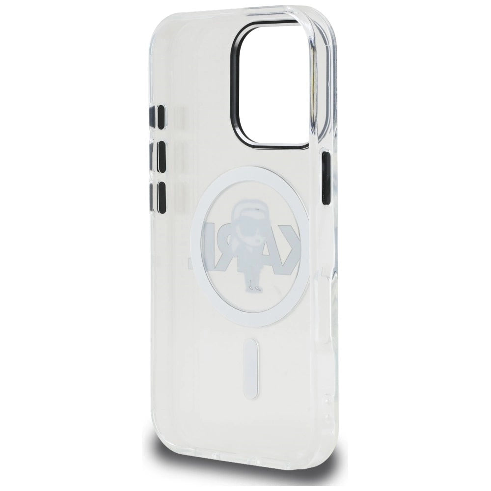 Etui Karl Lagerfeld IML Karl Sketch na iPhone 16 Pro Max - przezroczyste – zdjęcie 7