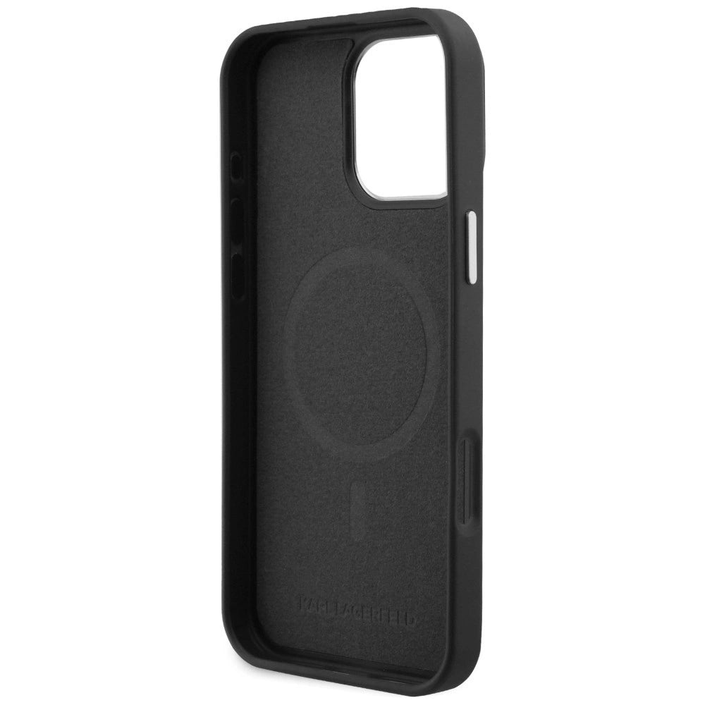 Etui Karl Lagerfeld Embossed Ring Initials na Samsung Galaxy S26 - czarne – zdjęcie 7