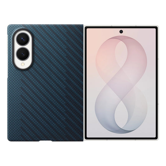 Etui Samsung Carbon Magnet Case do Samsung Galaxy Z Fold 8 - granatowe