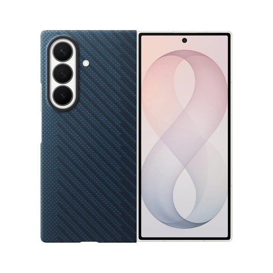 Etui Samsung Carbon Magnet Case do Samsung Galaxy Z Fold 8 - granatowe