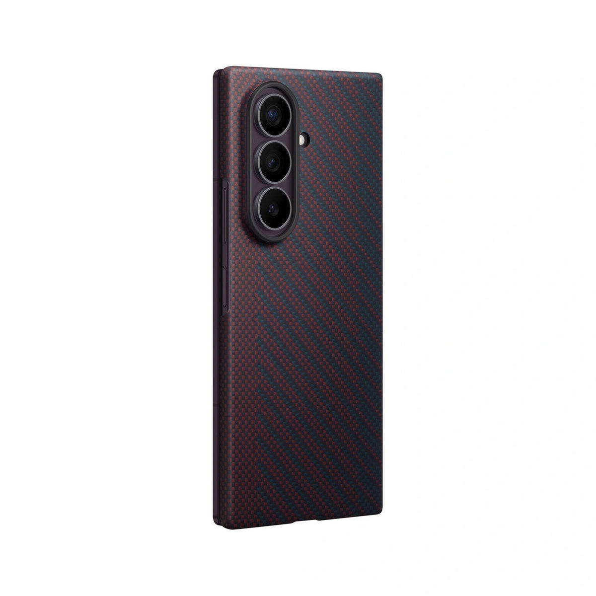 Etui Samsung Carbon Magnet Case do Samsung Galaxy Z Fold 8 - czerwone – zdjęcie 2