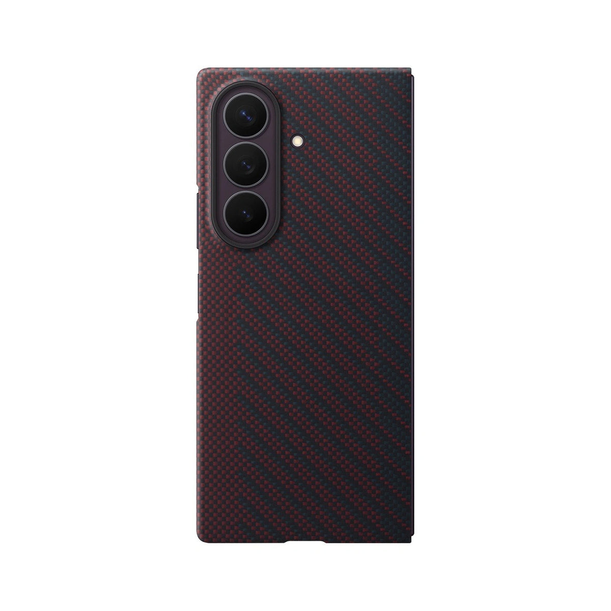 Etui Samsung Carbon Magnet Case do Samsung Galaxy Z Fold 8 - czerwone – zdjęcie 3