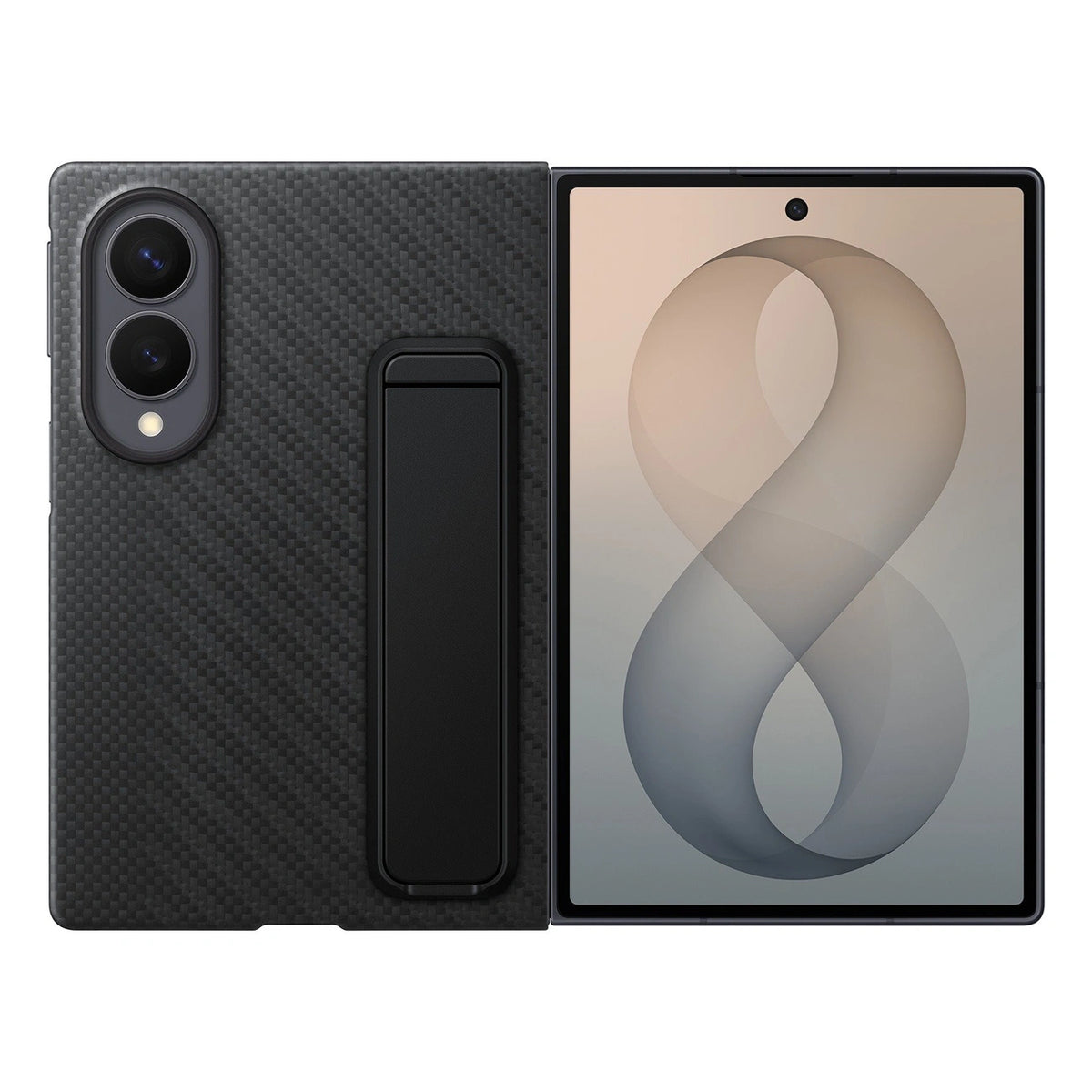 Etui Samsung Carbon Standing Case EF-XF971SBE na Samsung Galaxy Z - czarne
