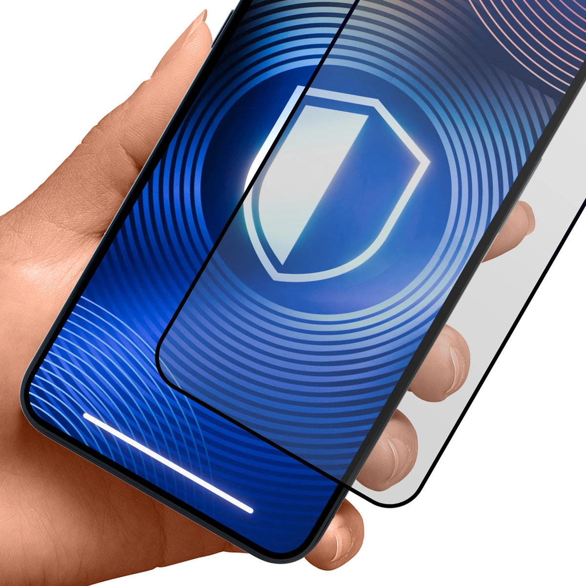 Prywatyzujące matowe szkło hartowane 3mk HardGlass Matt na iPhone 18 Pro – zdjęcie 4