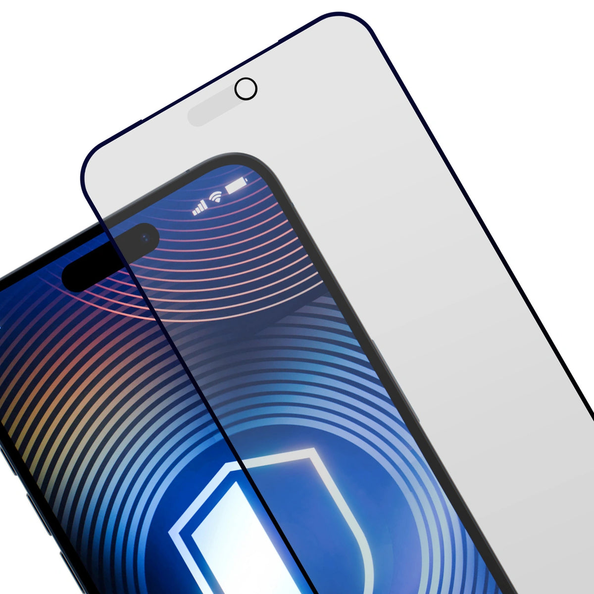 Prywatyzujące matowe szkło hartowane 3mk HardGlass Matt na iPhone 18 Pro – zdjęcie 6