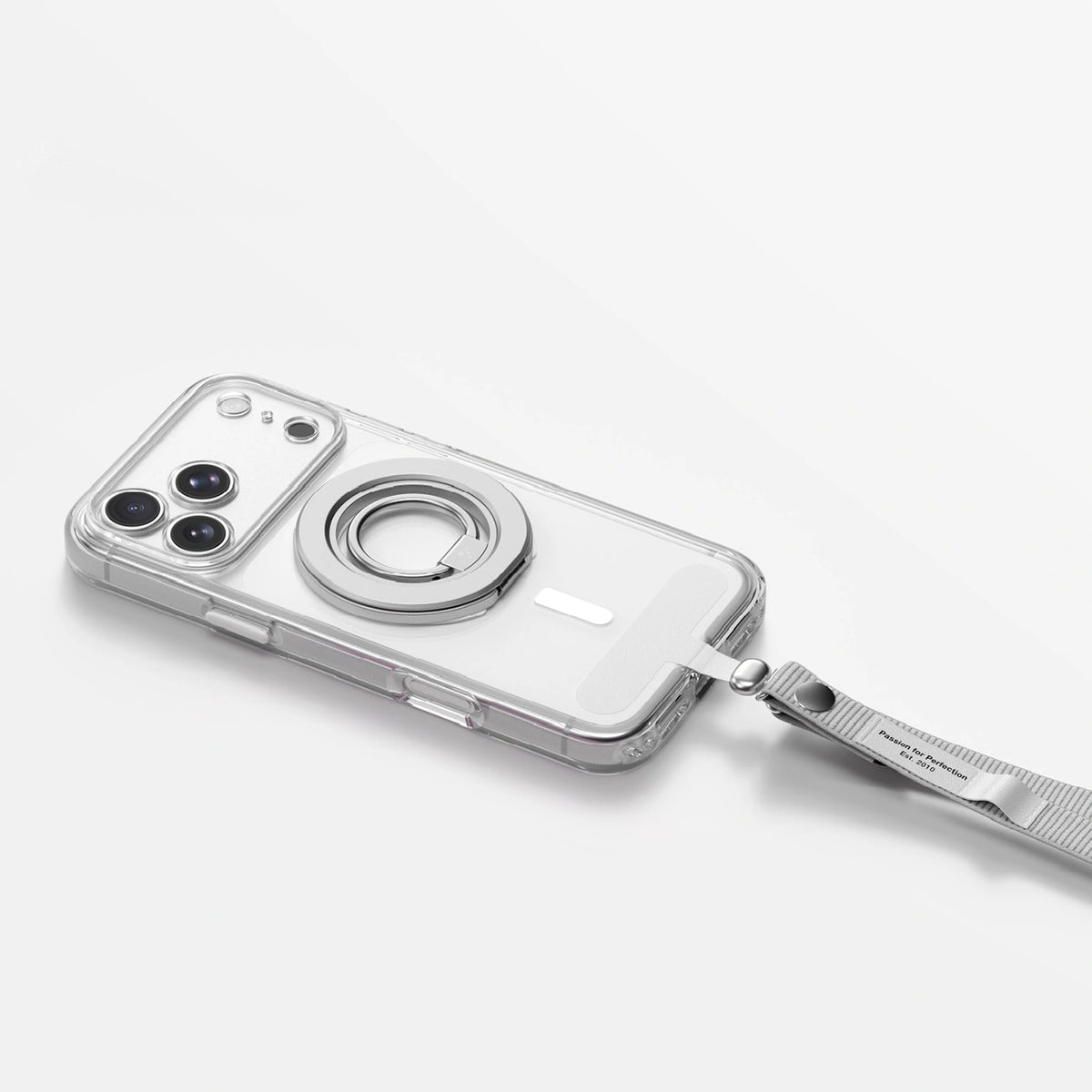 Etui AMAZINGTHING Minimal na smycz kompatybilne z MagSafe - przezroczyste – zdjęcie 10