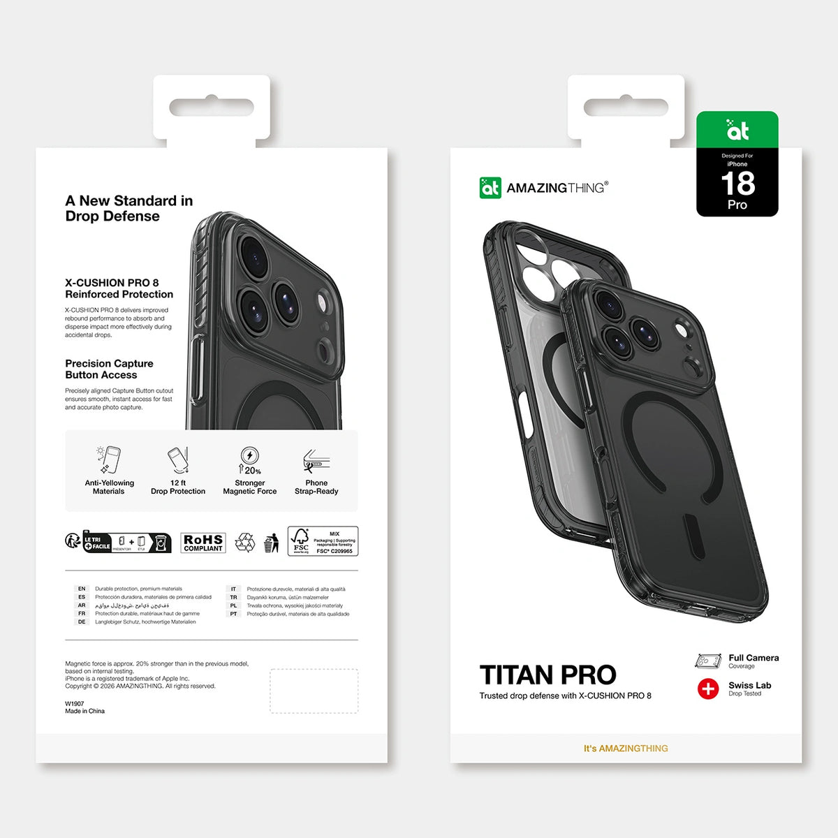 Etui AMAZINGTHING Titan Pro Lens na smycz kompatybilne z MagSafe - czarne – zdjęcie 8