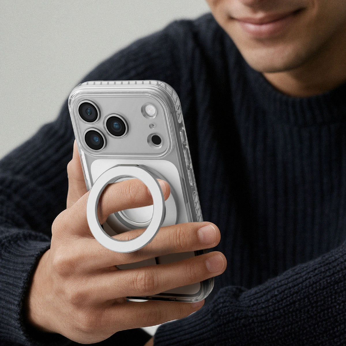 Etui AMAZINGTHING Titan Pro Lens Ring Set na iPhone 18 Pro Max z osłoną aparatu i ringiem magnetycznym – zdjęcie 9
