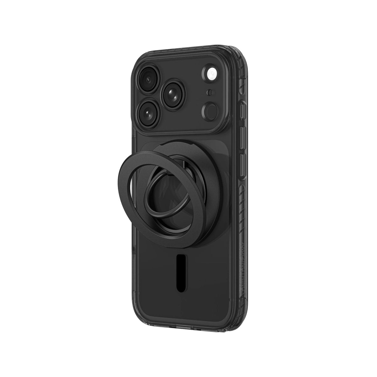 Etui AMAZINGTHING Titan Pro Lens Ring Set na iPhone 18 Pro z - czarne – zdjęcie 2
