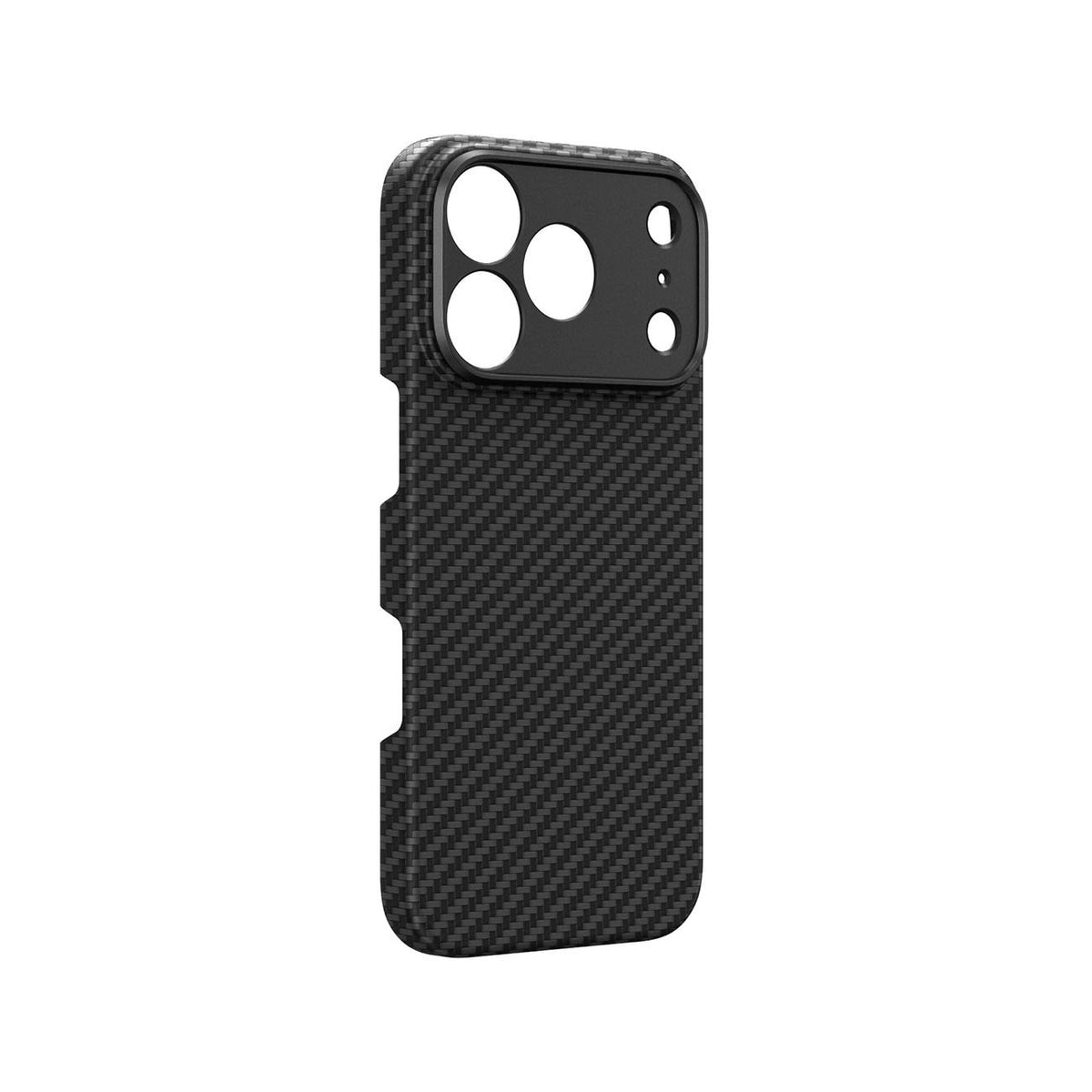 Etui AMAZINGTHING Titan Max Lens na iPhone 18 Pro z włókna - czarne – zdjęcie 5