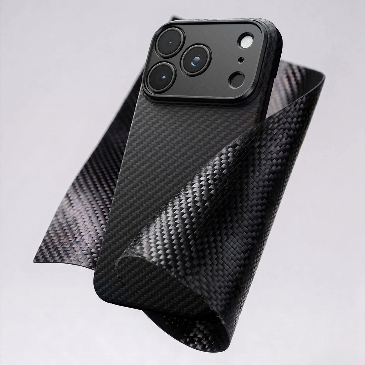 Etui AMAZINGTHING Titan Max Lens na iPhone 18 Pro Max z włókna - czarne – zdjęcie 9