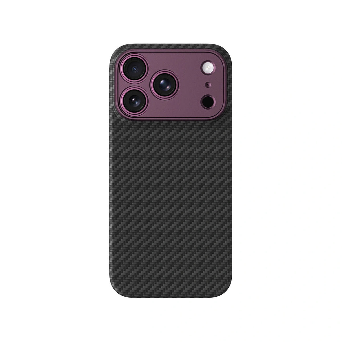 Etui AMAZINGTHING Titan Max Lens na iPhone 18 Pro z włókna - fioletowe – zdjęcie 3
