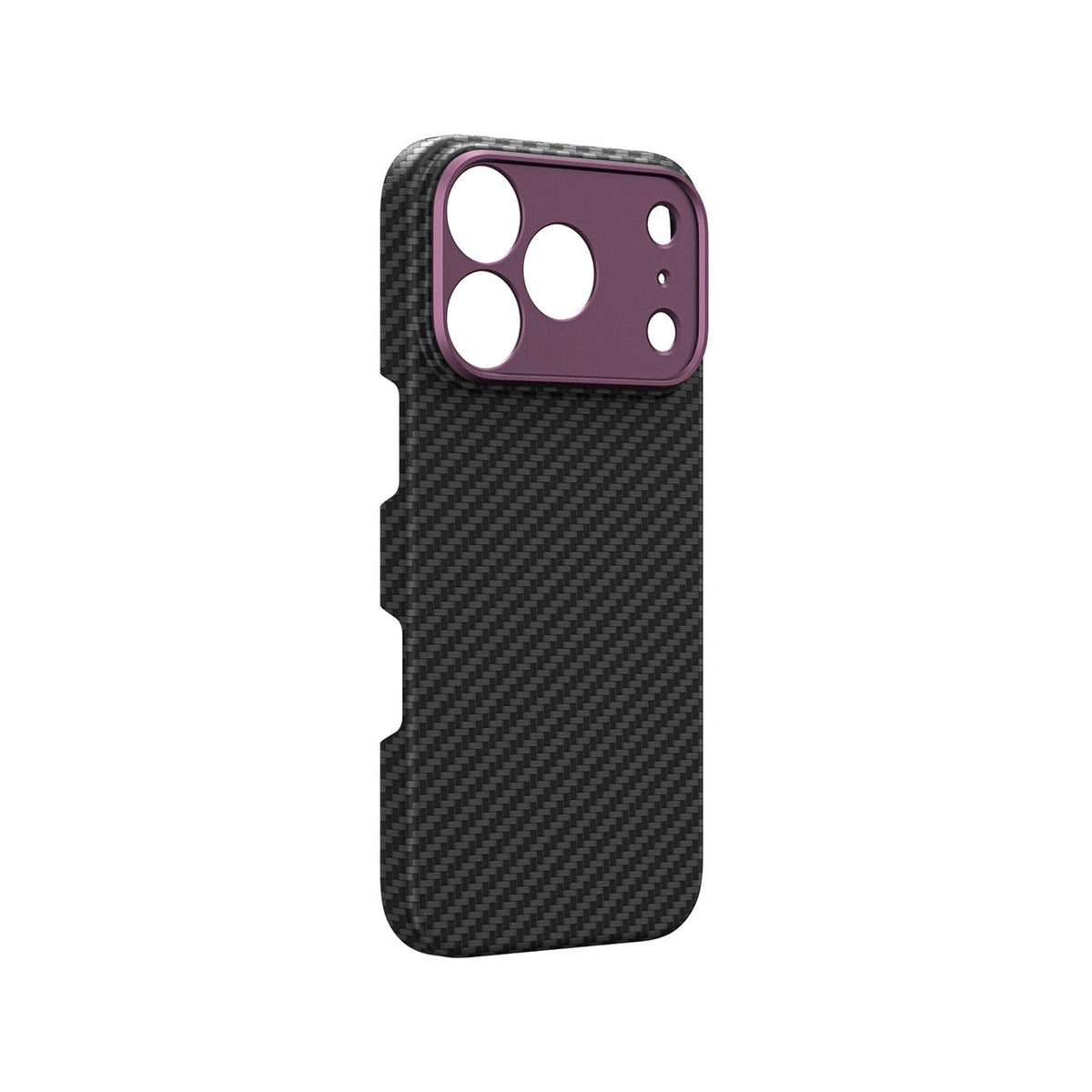 Etui AMAZINGTHING Titan Max Lens na iPhone 18 Pro Max z włókna - fioletowe – zdjęcie 5