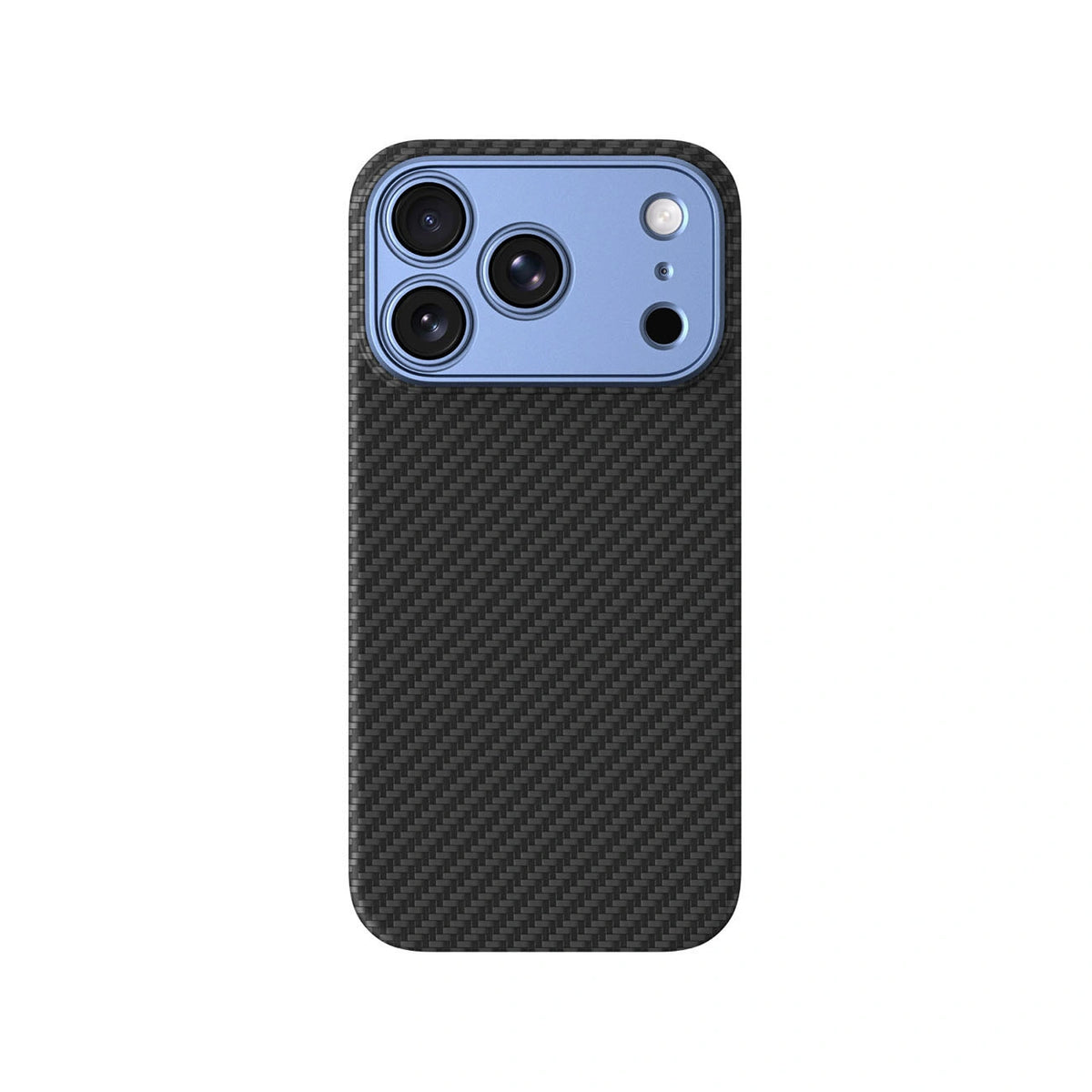 Etui AMAZINGTHING Titan Max Lens na iPhone 18 Pro z włókna - niebieskie – zdjęcie 3