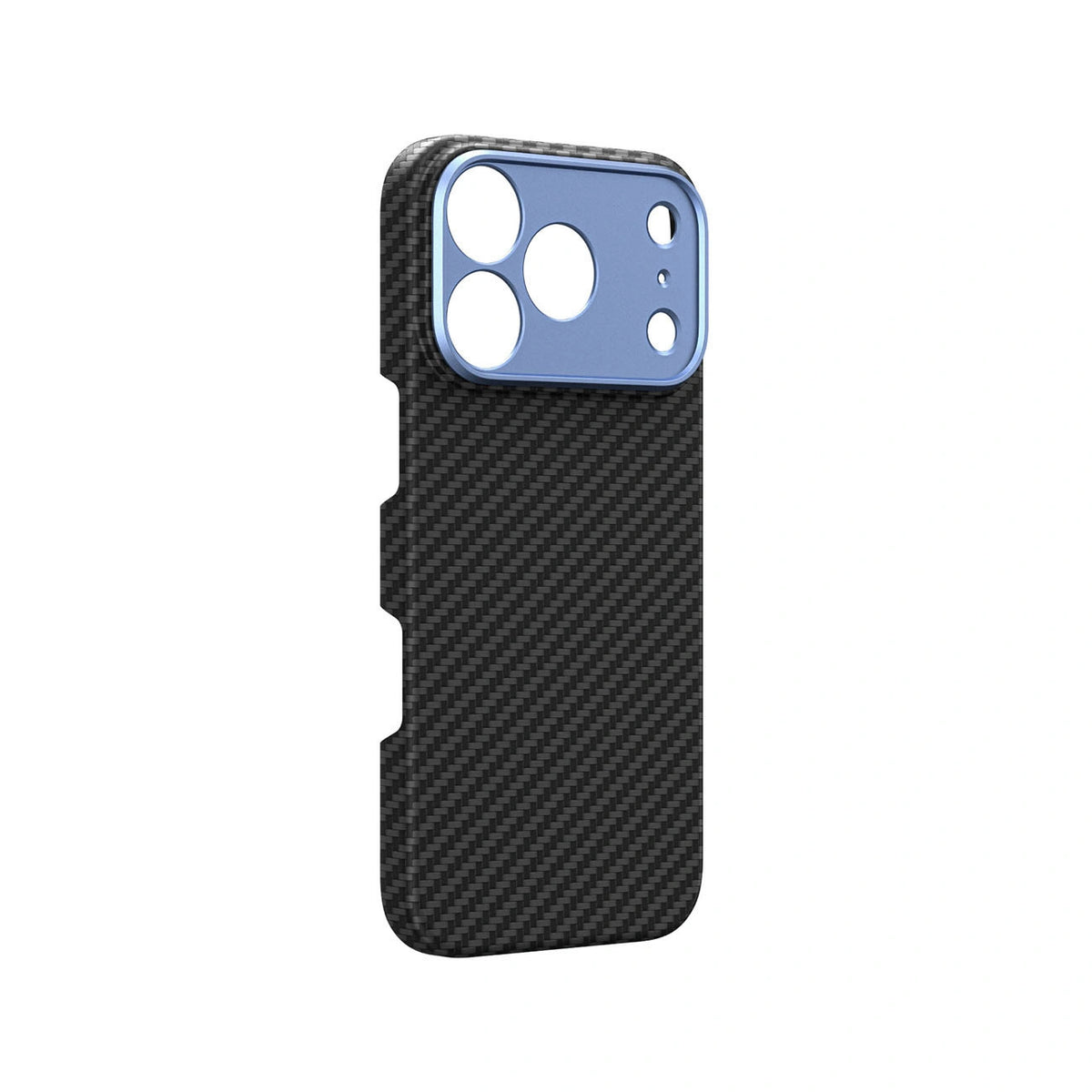 Etui AMAZINGTHING Titan Max Lens na iPhone 18 Pro z włókna - niebieskie – zdjęcie 5