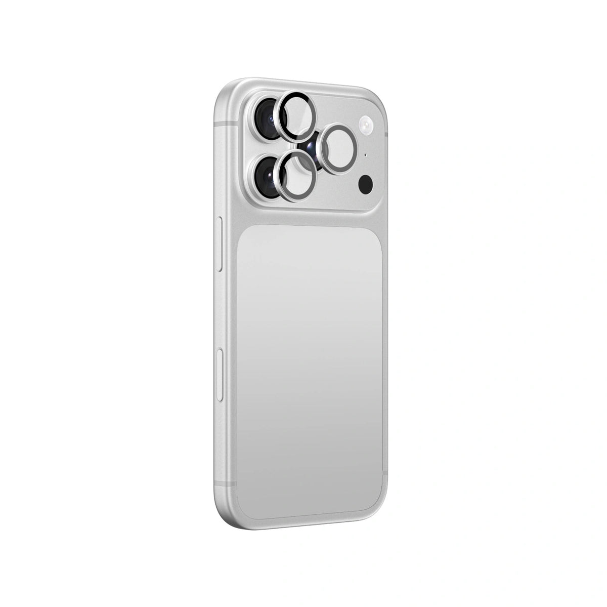 Szkło na obiektyw aparatu na iPhone 18 Pro / 18 Pro Max - srebrne – zdjęcie 2