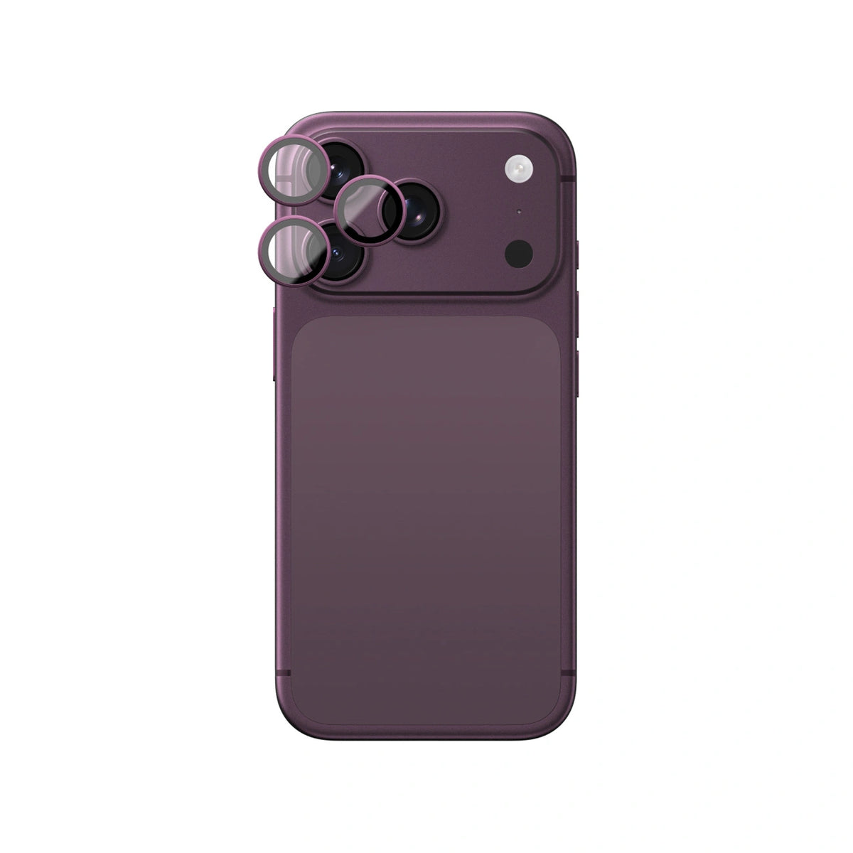 Szkło ochronne na obiektyw aparatu AMAZINGTHING Radix Vision Lens na iPhone 18 Pro / 18 Pro Max - fioletowe