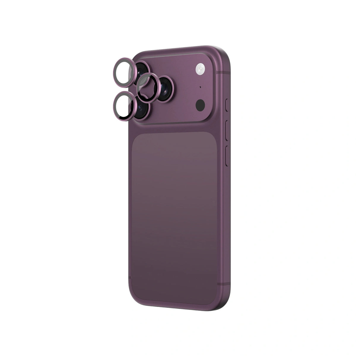 Szkło ochronne na obiektyw aparatu AMAZINGTHING Radix Vision Lens na iPhone 18 Pro / 18 Pro Max - fioletowe – zdjęcie 3