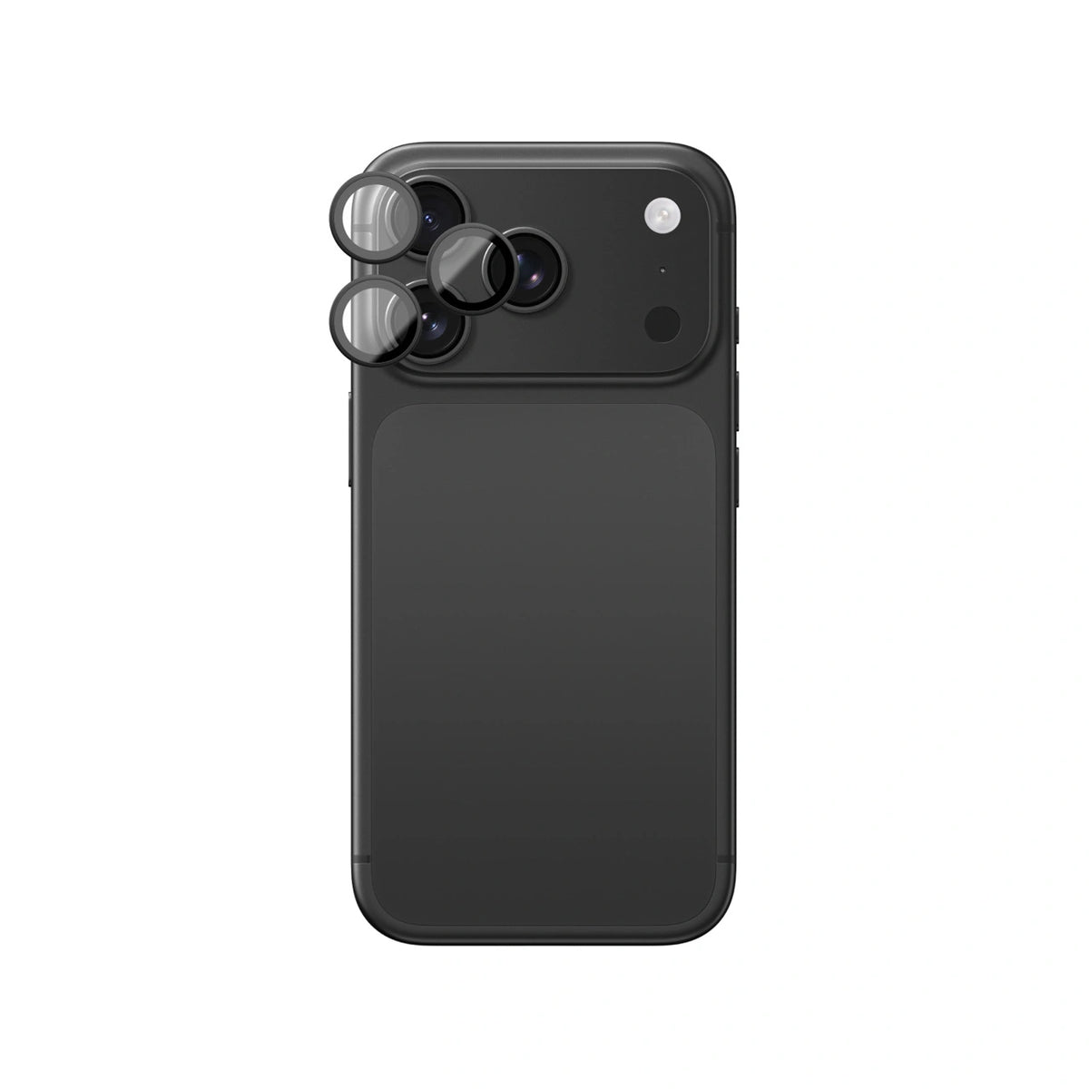 Szkło na obiektyw aparatu na iPhone 18 Pro / 18 Pro Max - czarne