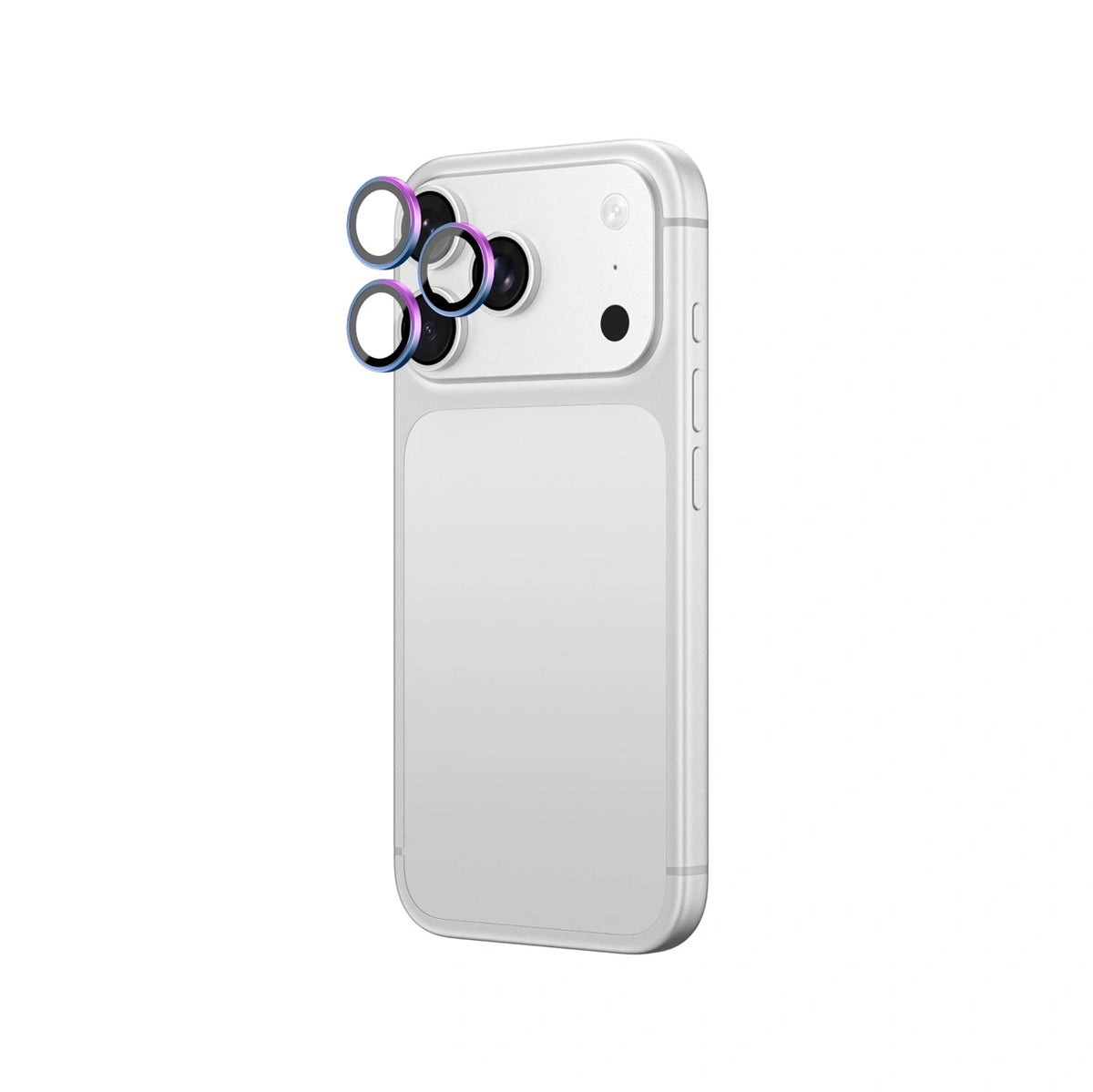 Szkło na obiektyw aparatu na iPhone 18 Pro / 18 Pro Max - opalizujące – zdjęcie 3
