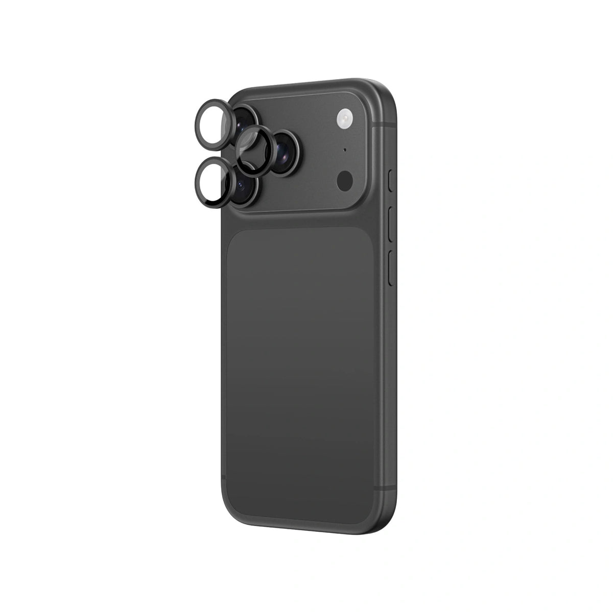 Szkło szafirowe na obiektyw aparatu na iPhone 18 Pro / 18 Pro Max - czarne – zdjęcie 3
