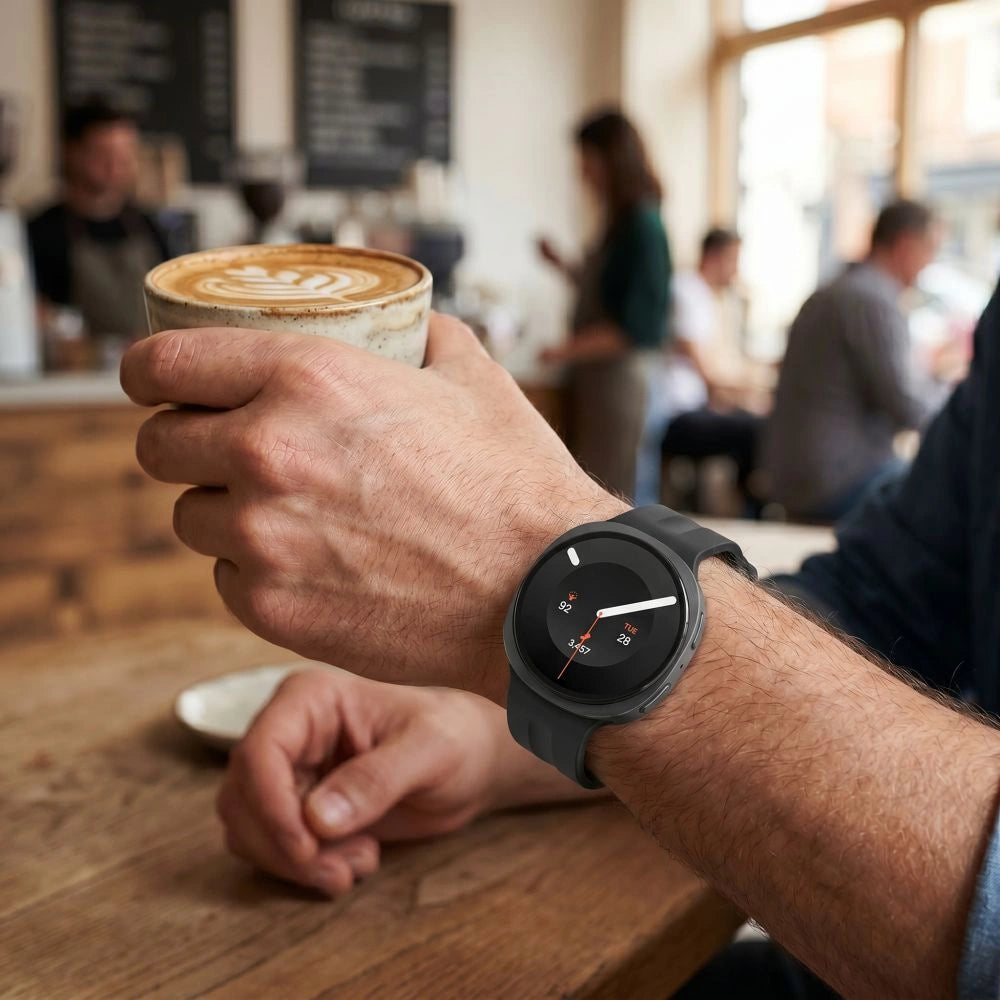 Pasek Tech-Protect na Samsung Galaxy Watch 40 / 44 / 46 mm - czarny – zdjęcie 4