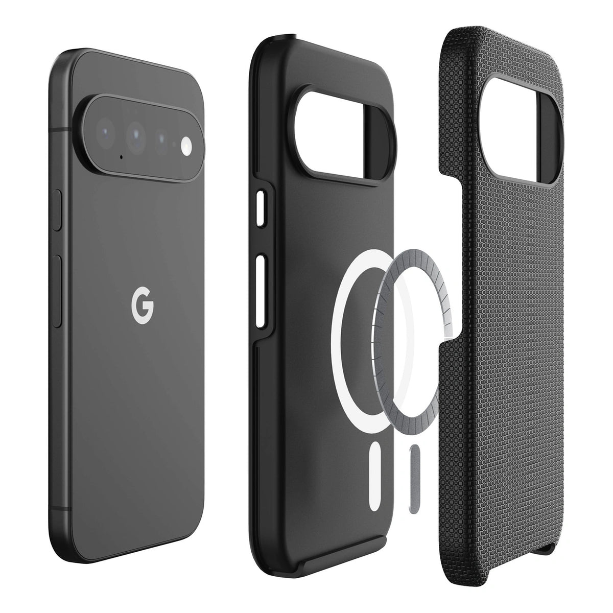 Etui 3mk Fortis MagCase na Google Pixel 11 - czarne – zdjęcie 4