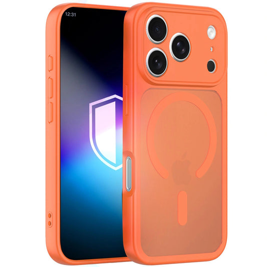 Etui 3mk Misty MagCase na iPhone 17 Pro Max / 18 Pro Max - pomarańczowe