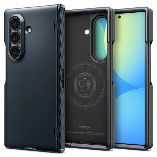 Etui Spigen Slim Armor Pro na Samsung Galaxy Z Fold 8 Ultra - ciemnoszary