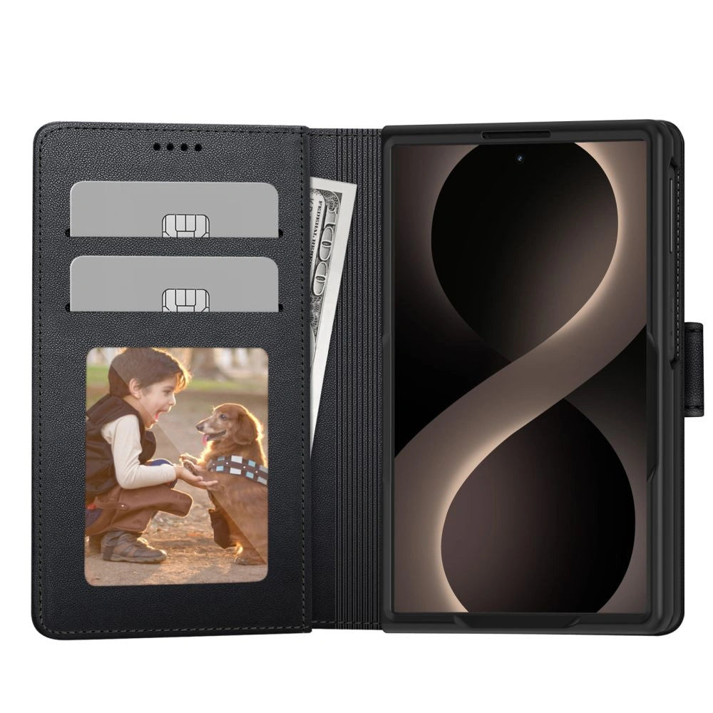 Etui Tech-Protect Wallet na Samsung Galaxy Z Fold 8 - czarne – zdjęcie 2