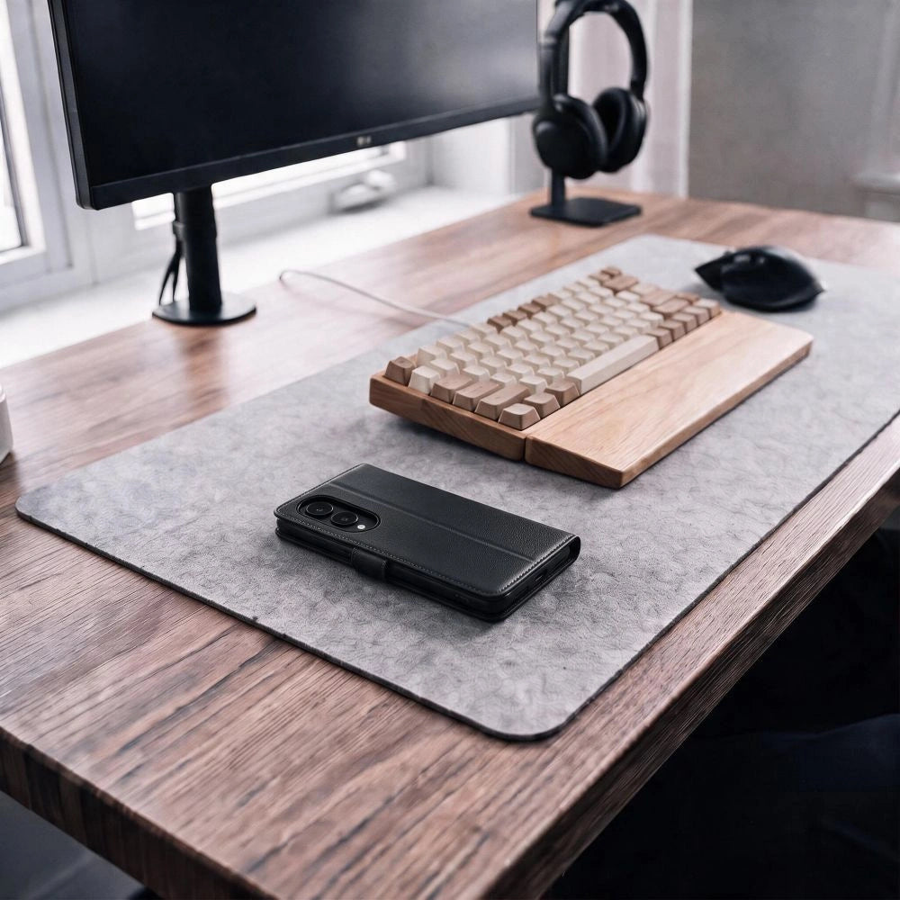 Etui Tech-Protect Wallet na Samsung Galaxy Z Fold 8 - czarne – zdjęcie 4