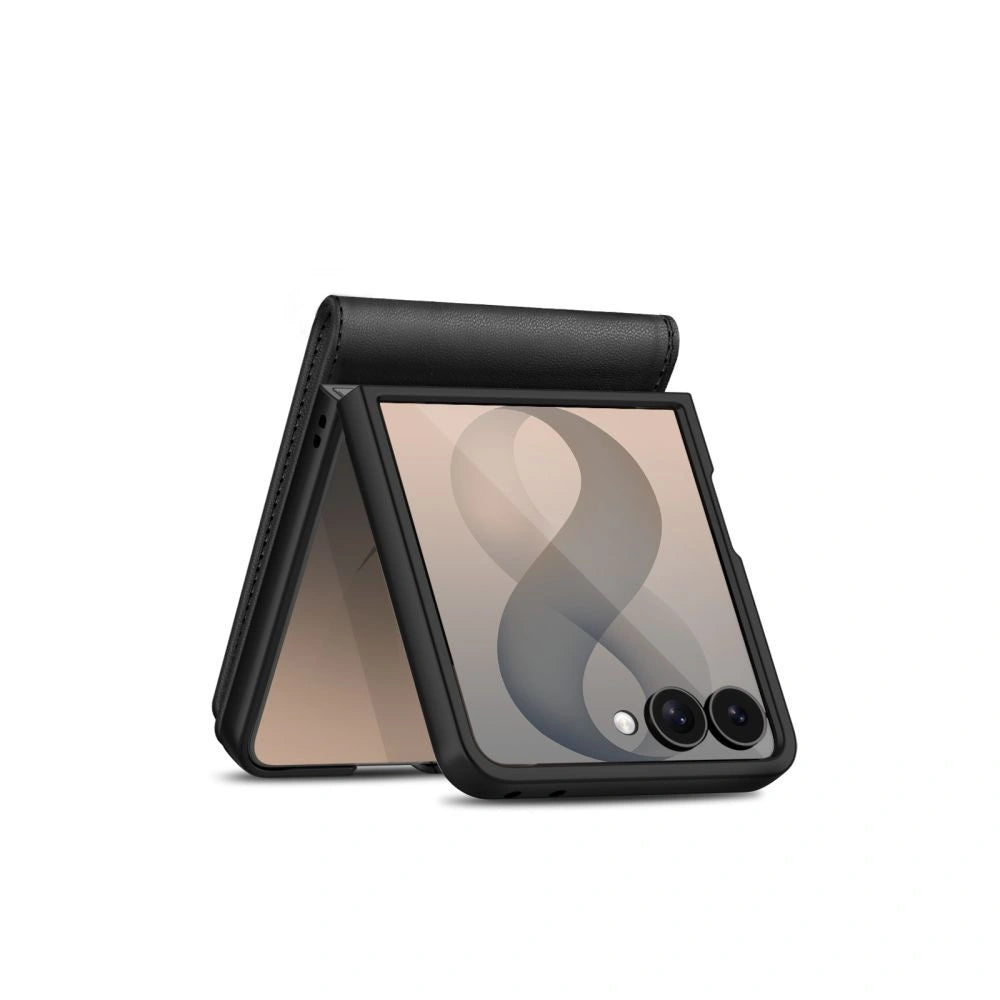 Etui Tech-Protect Wallet na Samsung Galaxy Z Flip 8 - czarne – zdjęcie 3