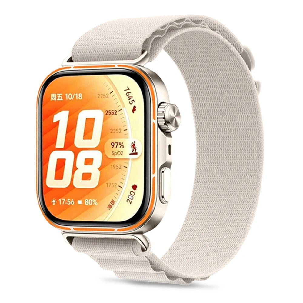 Pasek Tech-Protect na Huawei Watch Fit 3 / 4 / 4 Pro / 5 / 5 Pro - beżowy