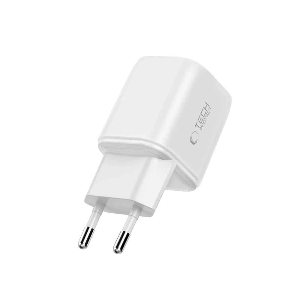 Ładowarka sieciowa Tech-Protect NCA100W-GaN 3-Porty PD 3.2 100W - biała – zdjęcie 3