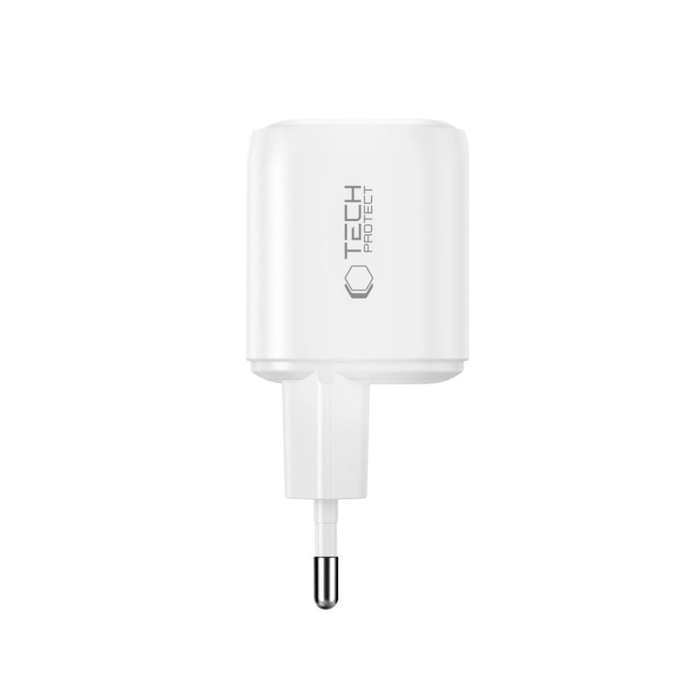 Ładowarka sieciowa Tech-Protect NCA100W-GaN 3-Porty PD 3.2 100W - biała – zdjęcie 4