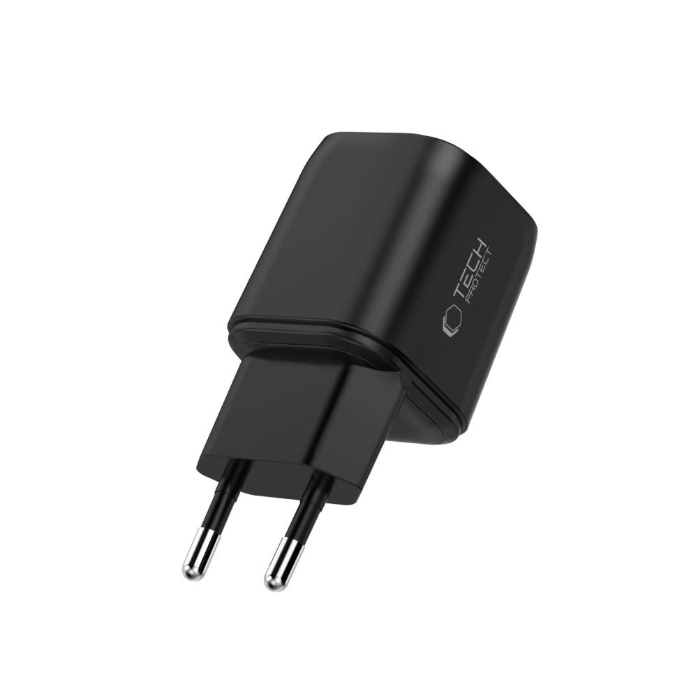 Ładowarka sieciowa Tech-Protect NCA100W-GaN PD 3.2 100W / QC3.0 - czarna – zdjęcie 3