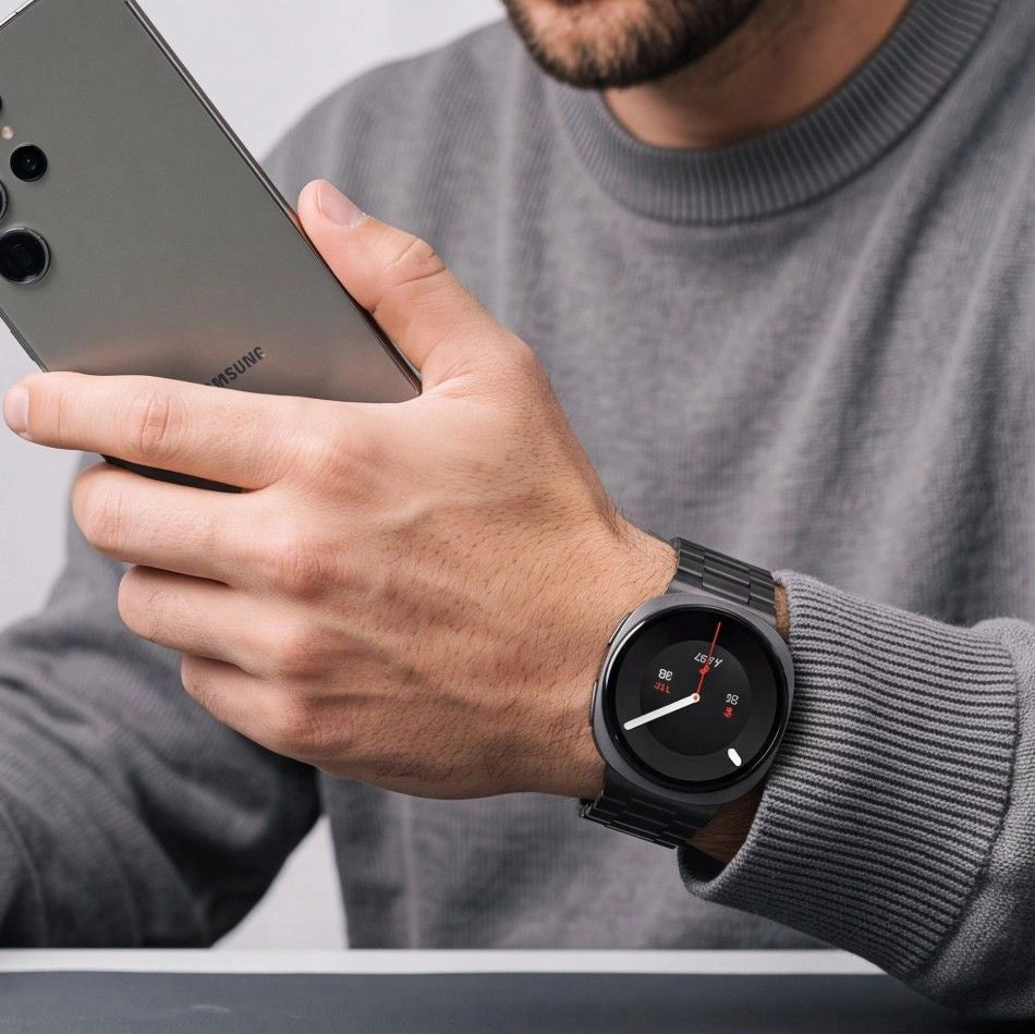 Bransoleta Tech-Protect na Samsung Galaxy Watch 40 / 44 / 46 mm - czarna – zdjęcie 3
