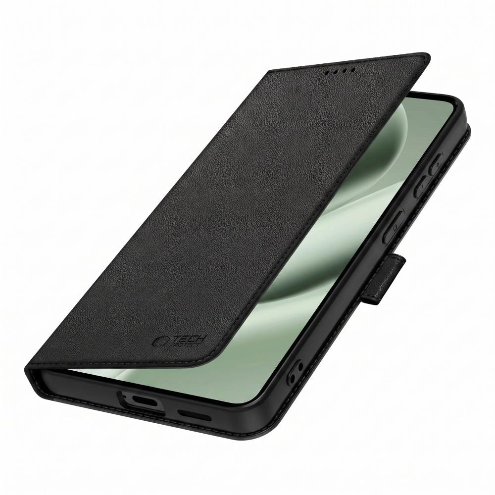 Etui Tech-Protect Wallet na Google Pixel Pro XL - czarne matowe – zdjęcie 3