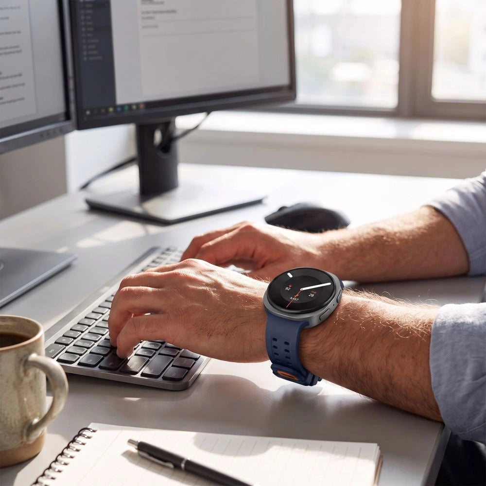 Pasek Tech-Protect na Samsung Galaxy Watch 40 / 44 / 46 mm - granatowy – zdjęcie 3