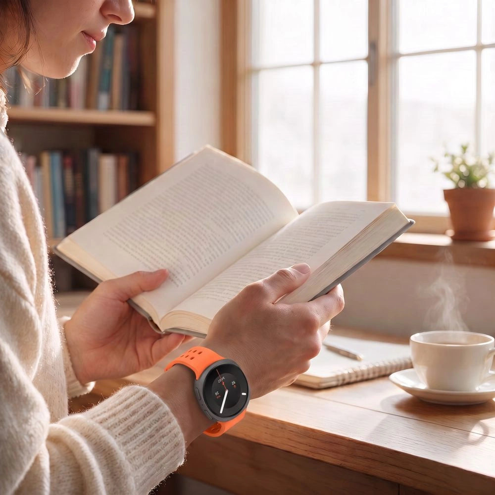 Pasek Tech-Protect na Samsung Galaxy Watch 40 / 44 / 46 mm - pomarańczowy – zdjęcie 4