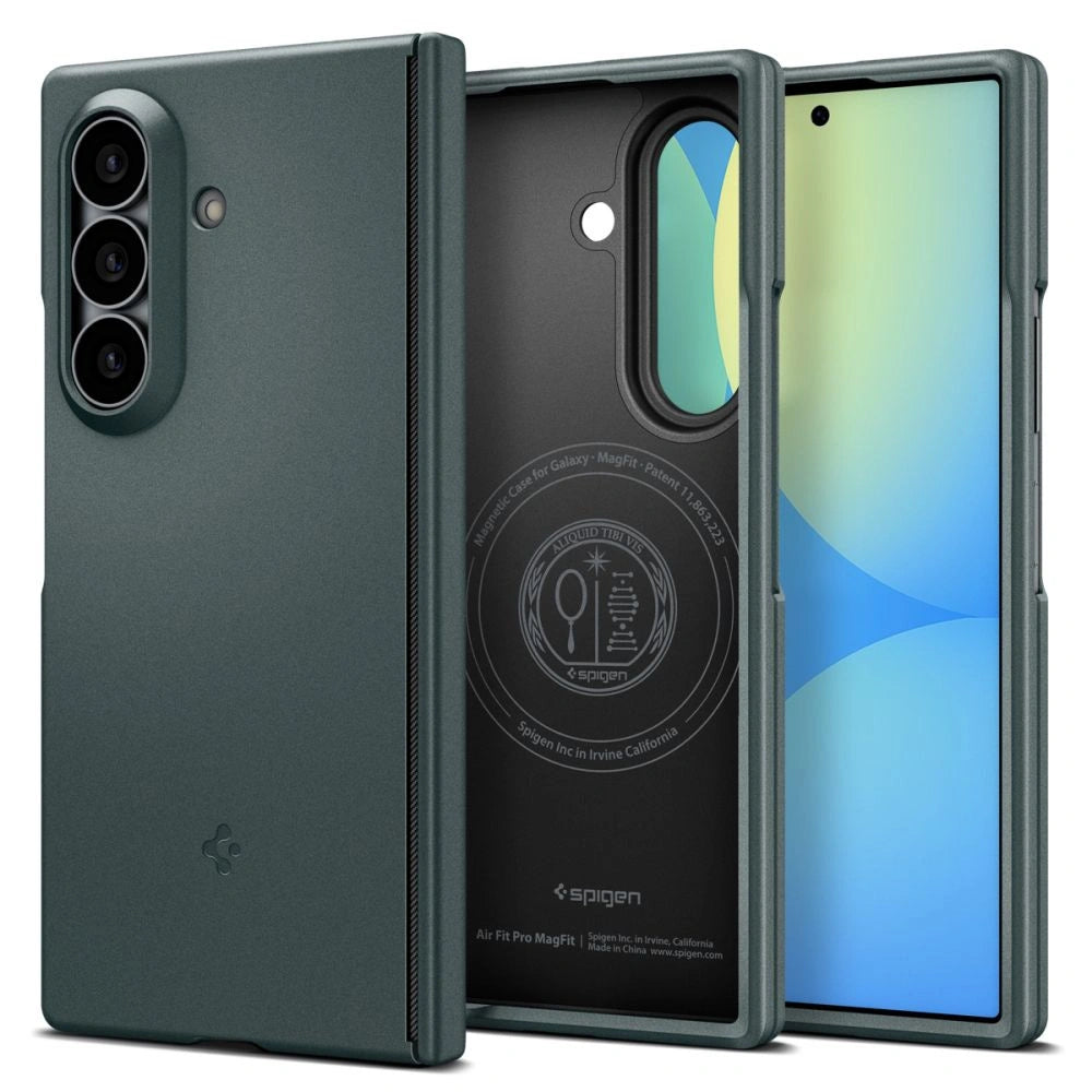 Etui Spigen Air Fit Pro na Samsung Galaxy Z Fold 8 Ultra - ciemnozielone