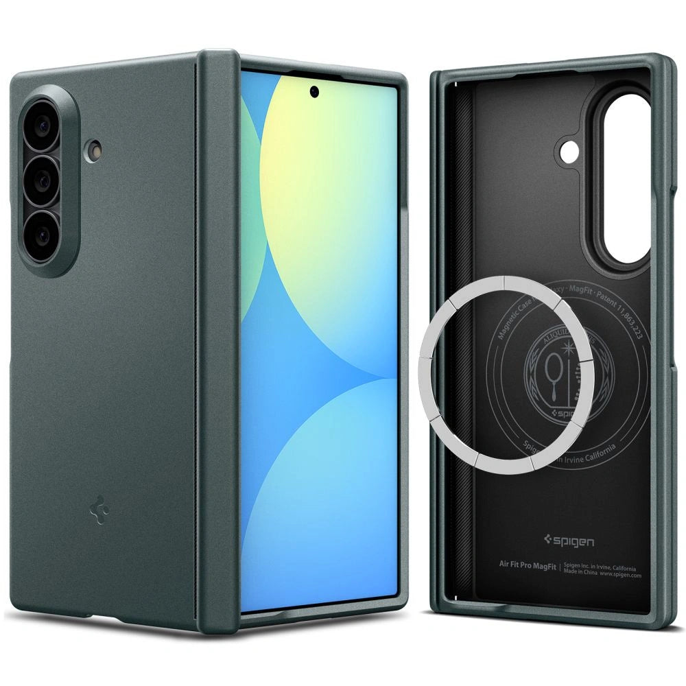 Etui Spigen Air Fit Pro na Samsung Galaxy Z Fold 8 Ultra - ciemnozielone – zdjęcie 2