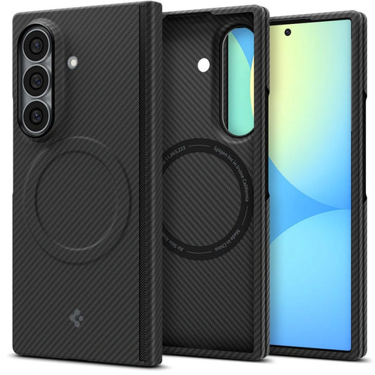 Etui Spigen AirSkin Aramid na Samsung Galaxy Z Fold 8 Ultra - czarne