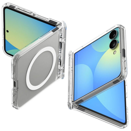 Etui Spigen Ultra Hybrid na Samsung Galaxy Z Flip 8 - przezroczysto-białe