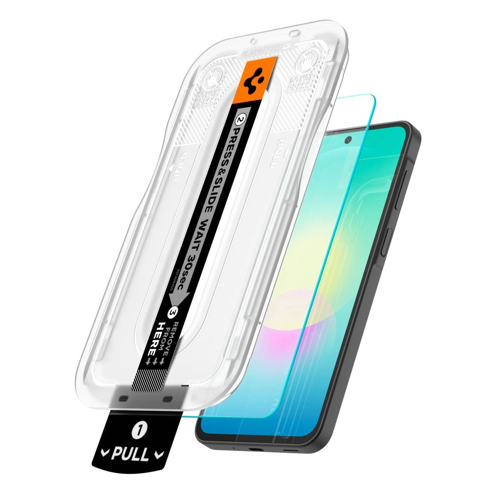 Szkło hartowane Spigen Glas.tR EZ Fit 2-Pack na Samsung Galaxy A27 5G – zdjęcie 5